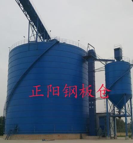 祁连大型矿粉钢板库