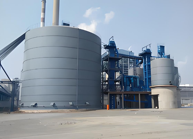 祁连1万吨钢板仓