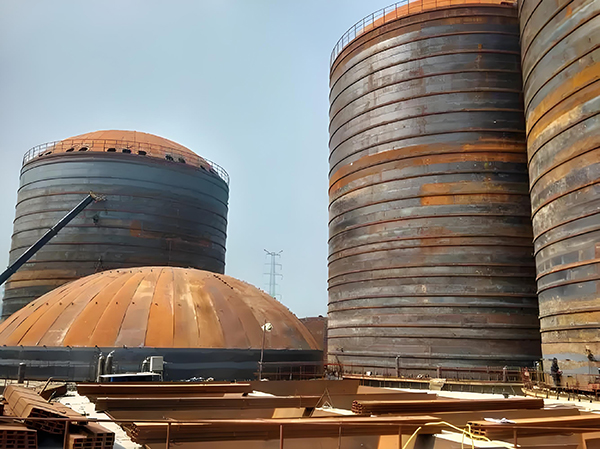 祁连焦粉钢板仓